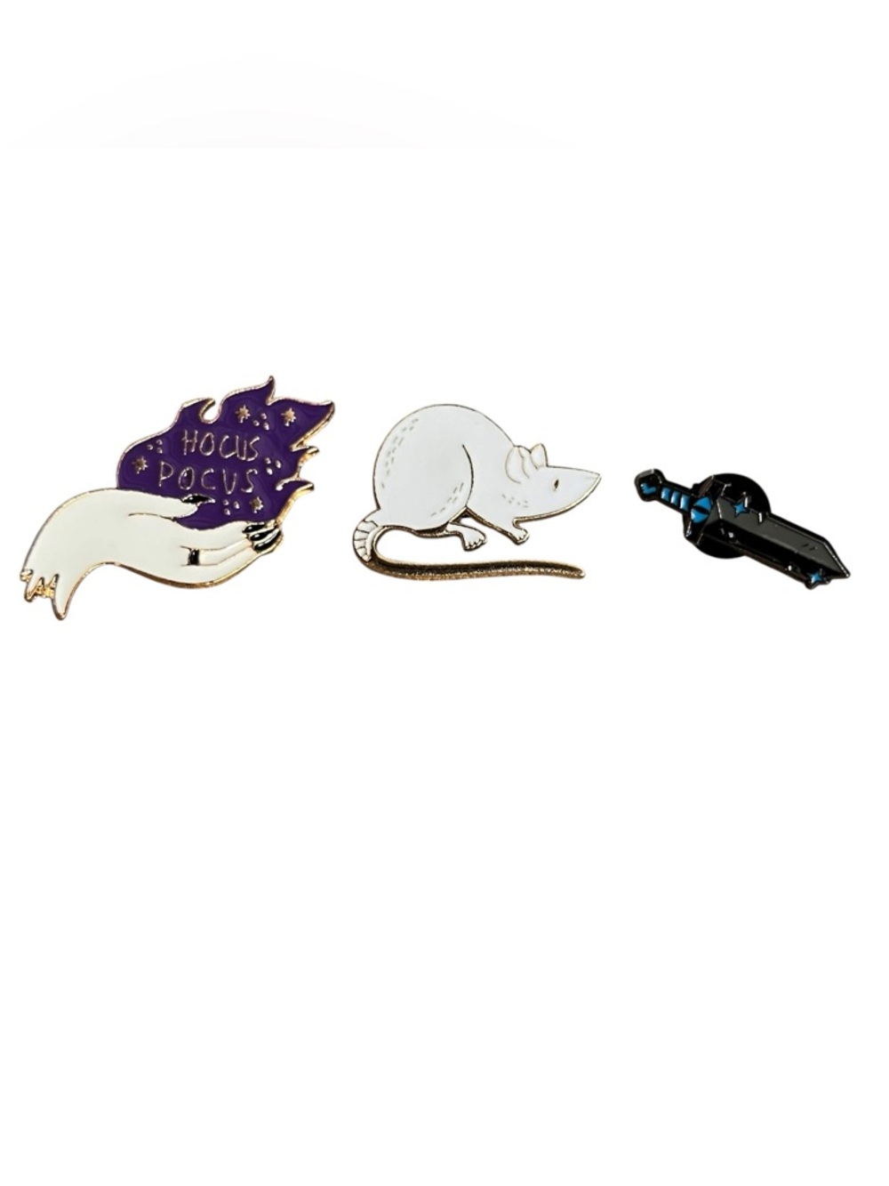 Hocus Pocus Enamel Pin Set - 3-Pack